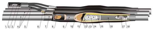 Муфта ПСТ-3-10 70/120 